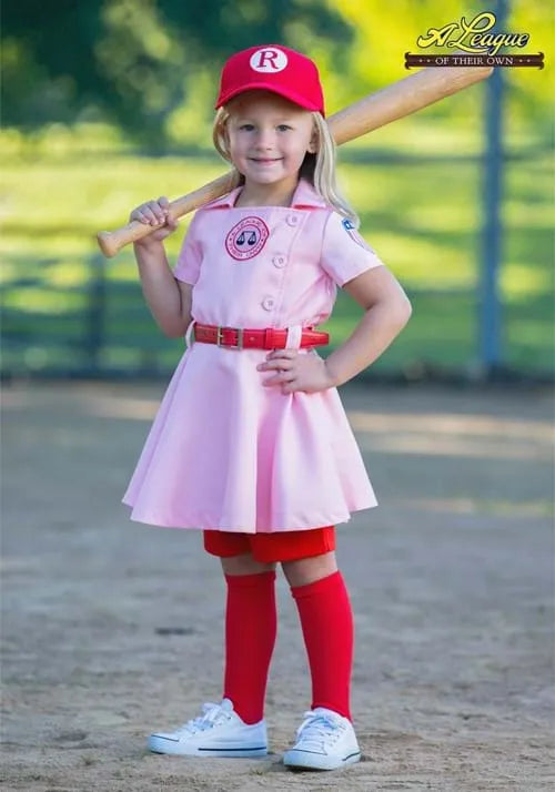 Girl's League of Their Own Toddler Dottie Luxury Costume