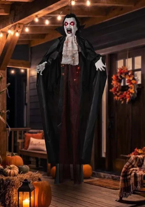 5FT Lucent Lucien Hanging Vampire Animatronic Decoration