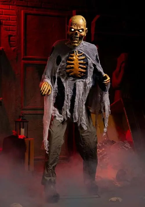 5.9FT Lumbering Zombie Animatronic Decoration Main image