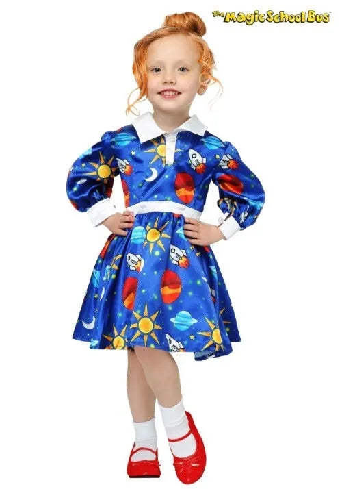 Girl's Toddler Magic School Bus Ms. Frizzle Costume