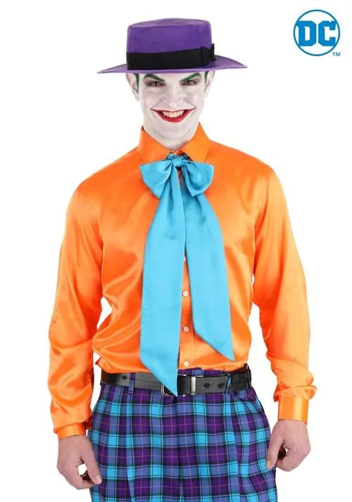 1989 Batman Men's Joker Shirt and Tie