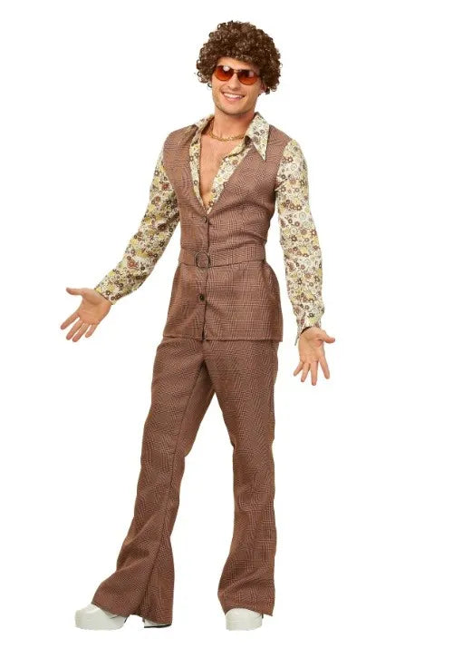 '70s Vest Costume for Men Main image