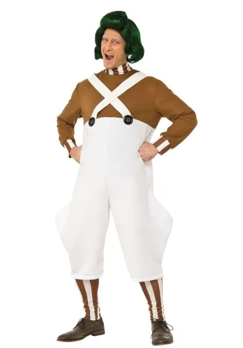 Deluxe Men's Oompa Loompa Costume
