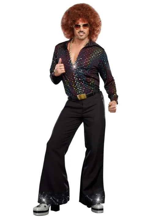 Adult Disco Dude Shirt Costume Main image