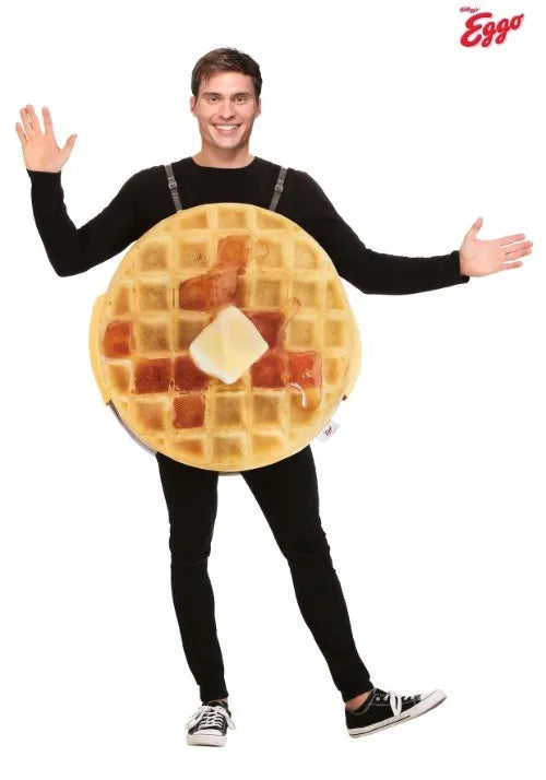Adult Eggo Waffle Costume Main image