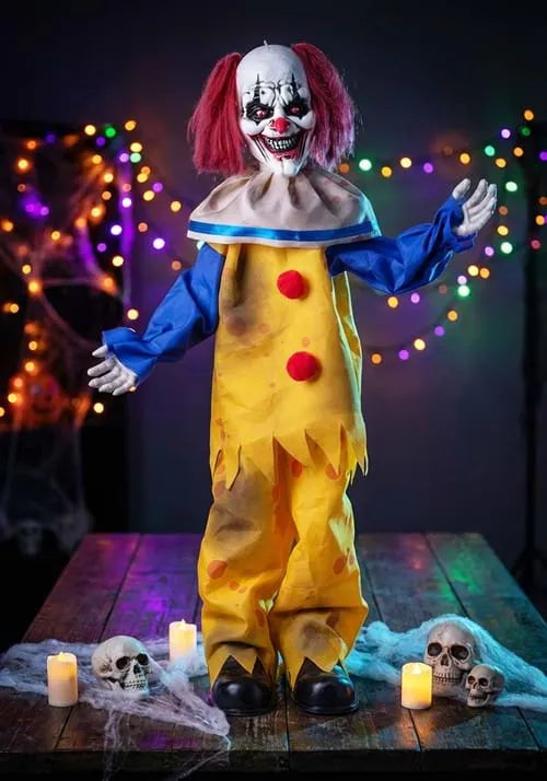 2-3FT Mini Milo the 6-7 Clown Animatronic Decoration Main image