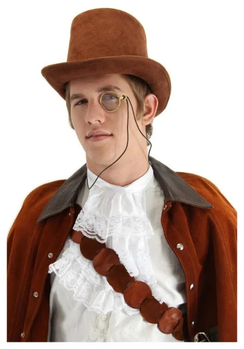 Gold Monocle Costume Accessory