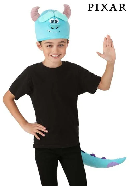 Disney Monsters Inc Sulley Kids Soft Costume Hat and Tail