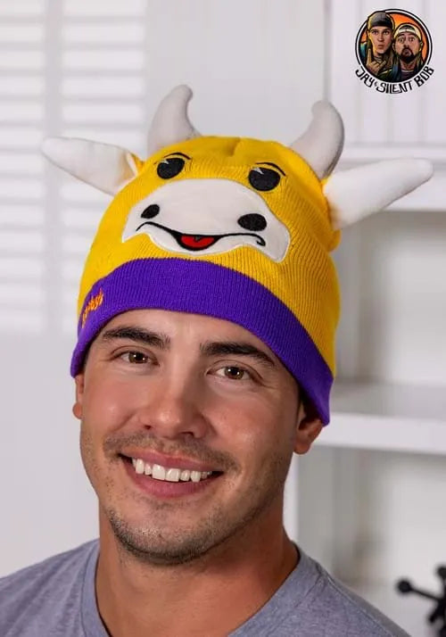 Adult Jay & Silent Bob Mooby Pom Winter Hat
