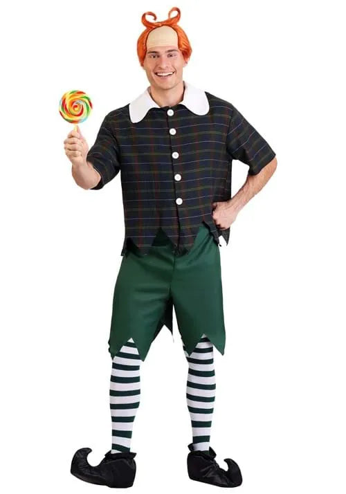 Green Munchkin Man Adult Costume