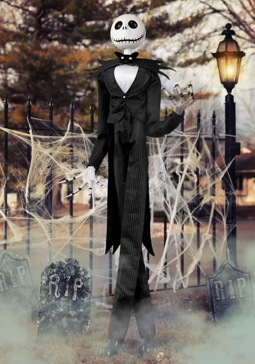 6FT Disney Nightmare Before Christmas Jack Skellington Animatronic Decoration Main image