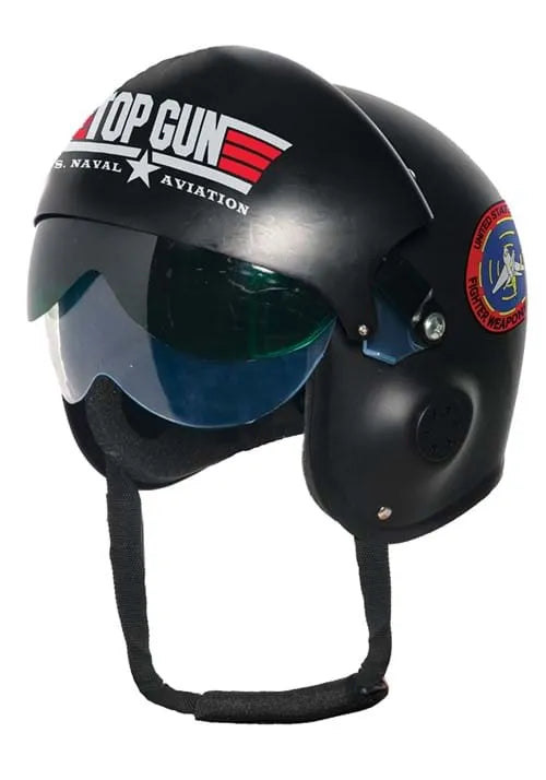 Adult Officially Licensed Us Navy Top Gun Fighter Pilot Costume Helmet