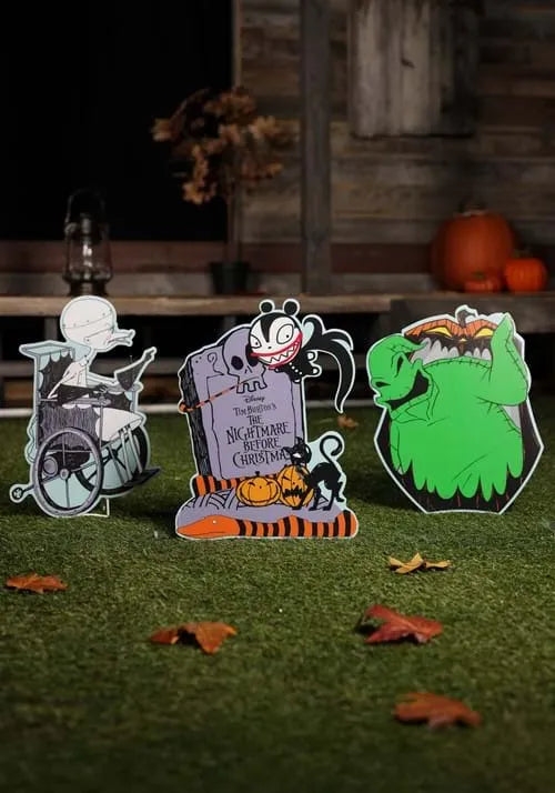 15-Inch Oogie Boogie and Dr Finkelstein Yard Decoration Kit