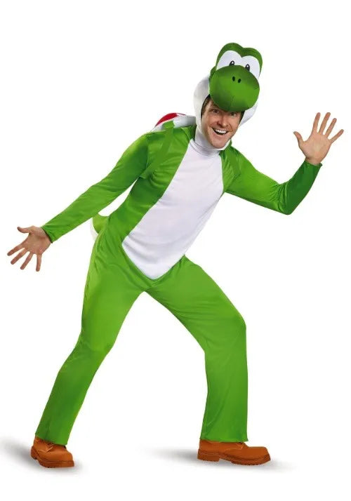 Adult Plus Size Deluxe Yoshi Costume Main image
