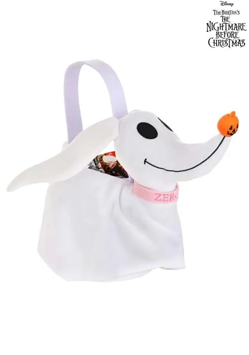 Disney Nightmare Before Christmas Zero Plush Treat Bucket