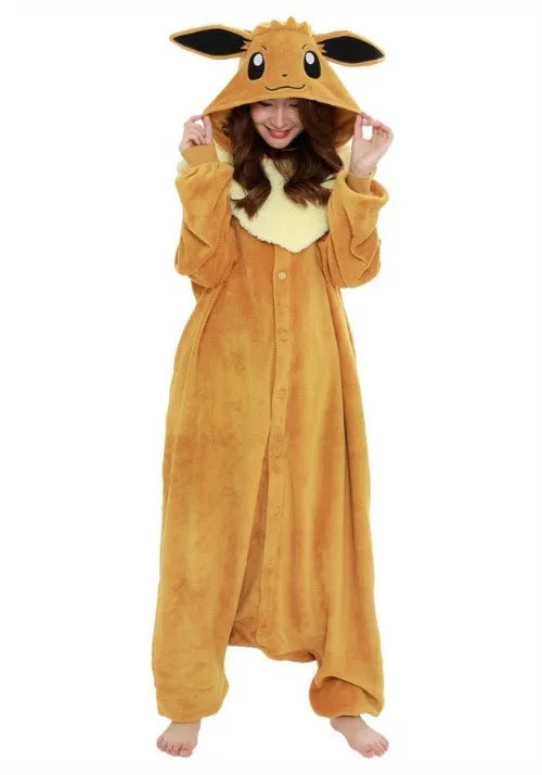 Adult PokÃ©mon Eevee Kigurumi