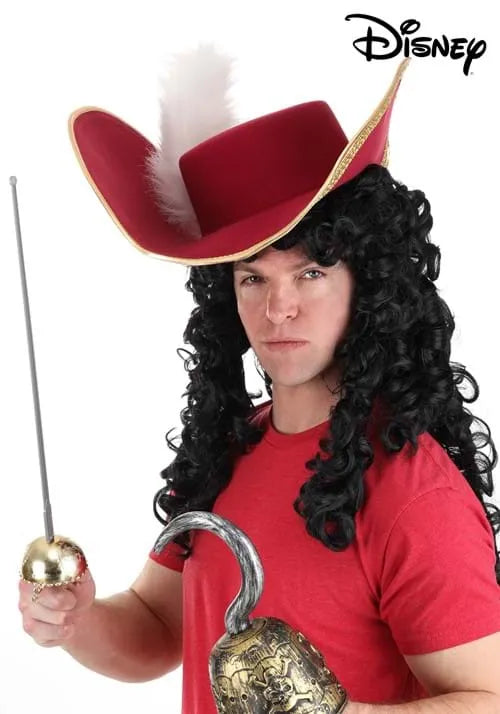 Adult Captain Hook Costume Hat Main image