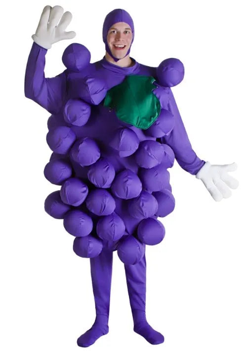 Adult Purple Grapes Costume Main image