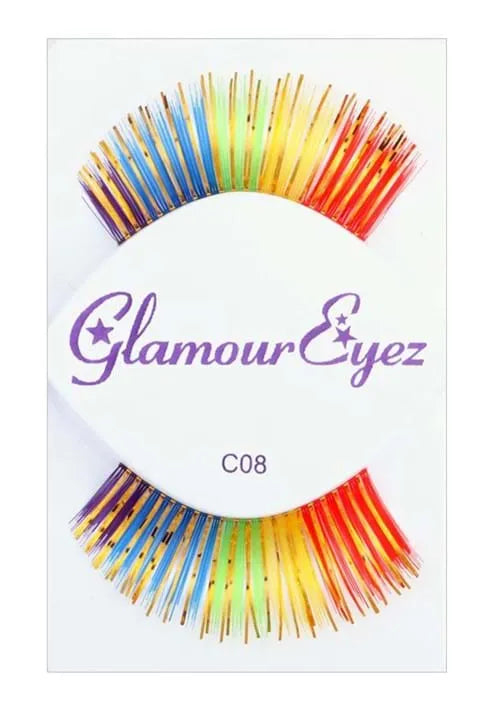 Glamour False Rainbow Eyelashes