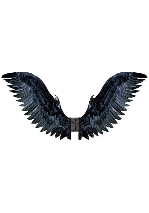 Adult Black Raven Cosplay Costume Wings