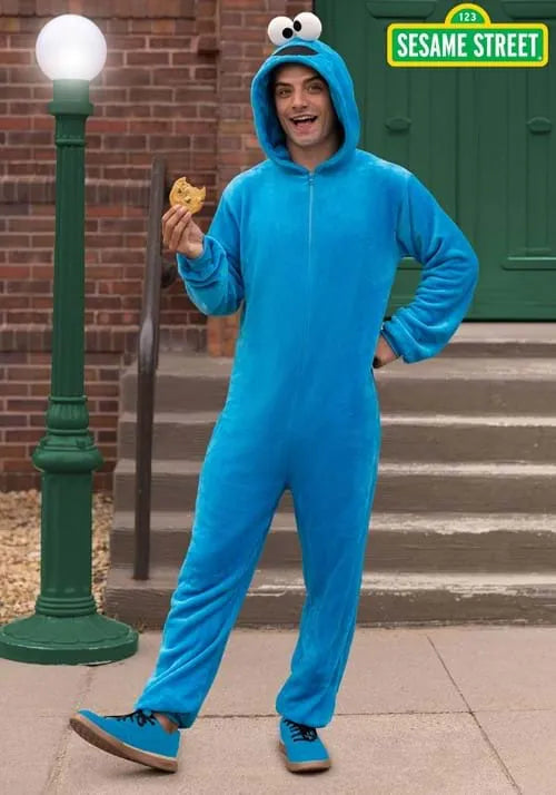 Cookie Monster Sesame Street Onesie
