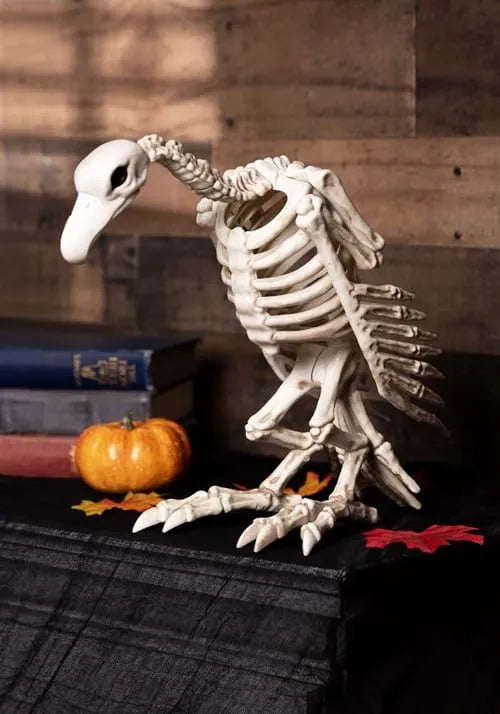 14-Inch Skeleton Vulture Decoration Main image