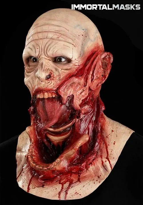 Adult Latex Speechless Mask - Officially Licensed Immortal M Main image