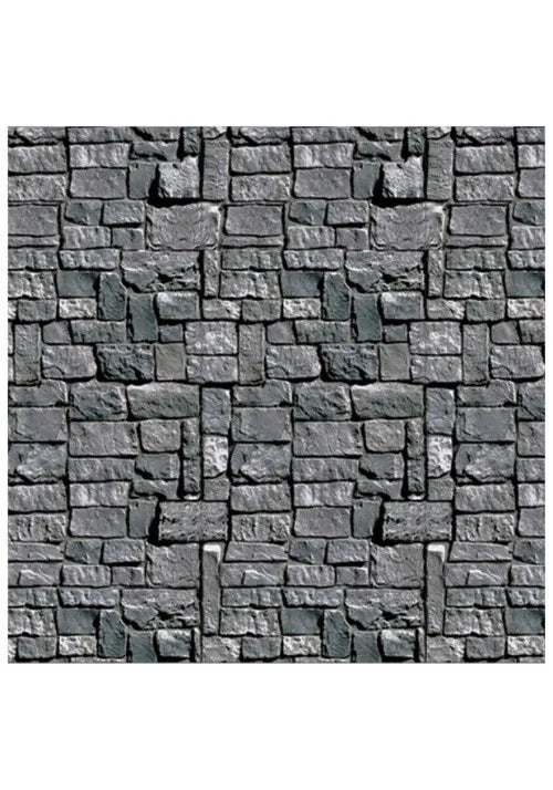 4FT x 30FT Stone Wall Realistic Backdrop Decoration