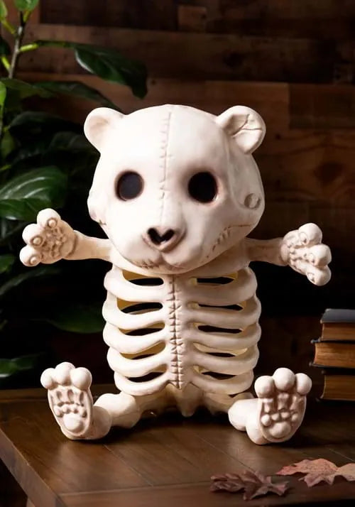 14-Inch Teddy Bear Skeleton Decoration Main image