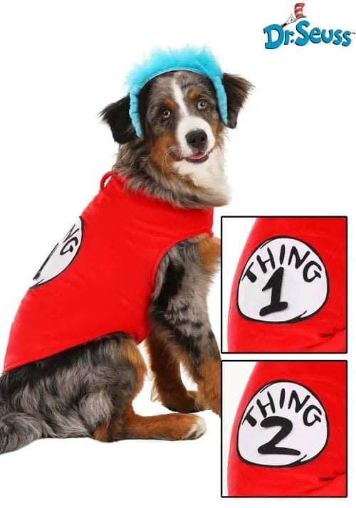 Dr. Seuss Thing 1 & 2 Pet Costume