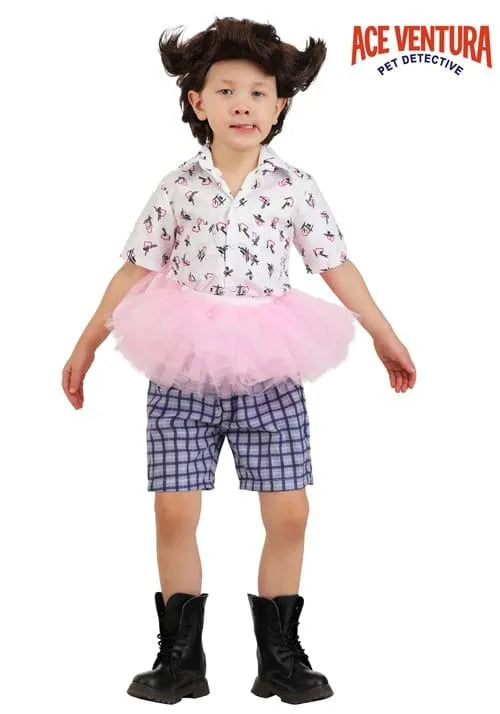 Boy's Toddler Ace Ventura Tutu Costume Main image
