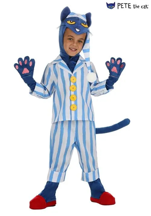Boy's Toddler Bedtime Blues Pete the Cat Costume