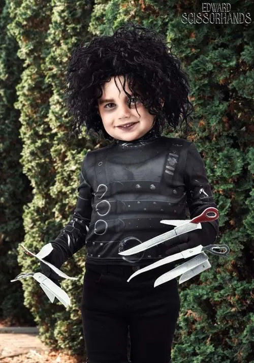Boy's Toddler Edward Scissorhands Costume Main image
