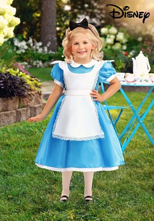 Girl's Toddler Deluxe Disney Alice Costume