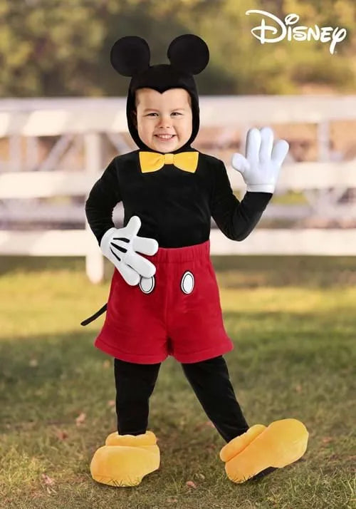 Boy's Toddler Deluxe Disney Mickey Mouse Costume Main image