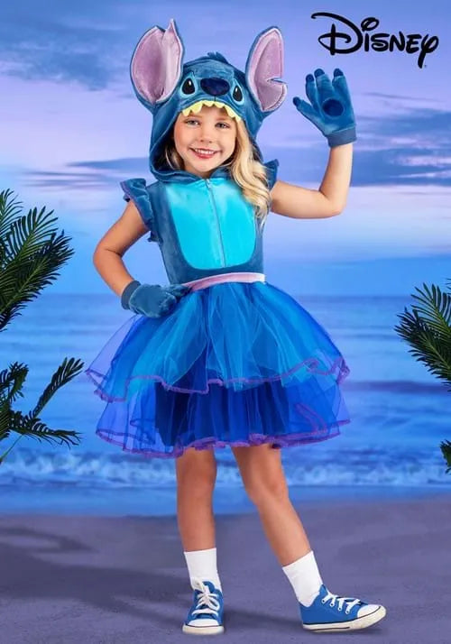 Girl's Toddler Disney Stitch Costume Dress