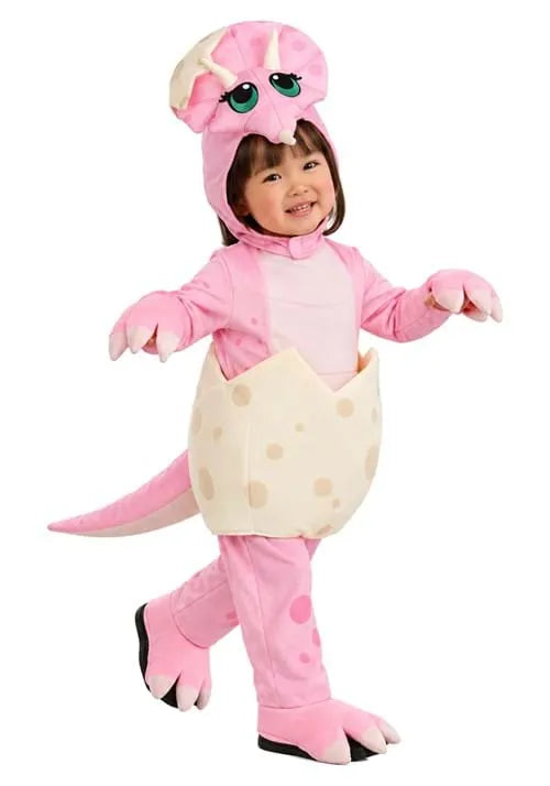Girl's Toddler Hatchling Dinosaur Costume