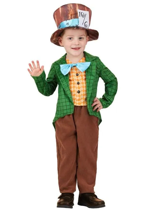Boy's Toddler Lil Mad Hatter Costume Main image