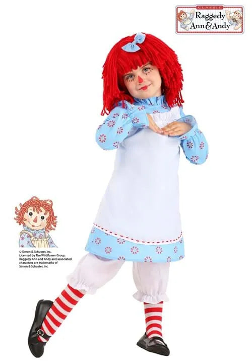 Exclusive Girl's Toddler Raggedy Ann Costume
