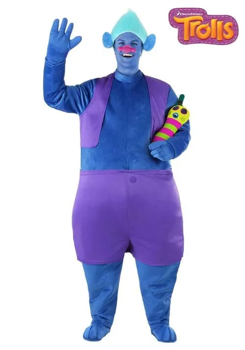 Adult Trolls Biggie Costume Main image