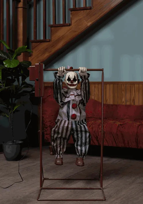 3.5FT Animatronic Tumbling Clown Doll Decoration