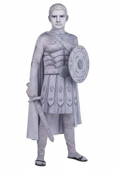 Boy's Turned to Stone Warrior Costume