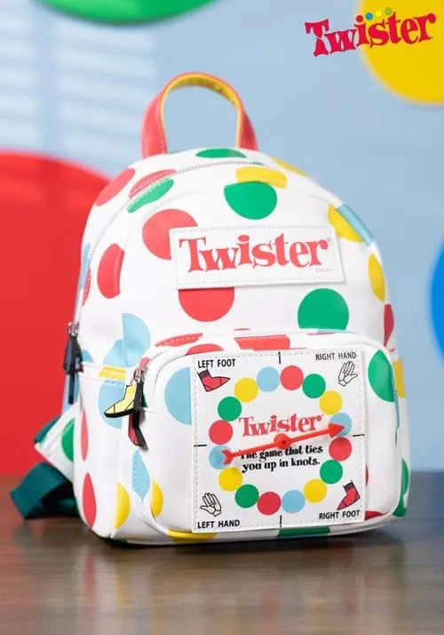 Hasbro Twister All Over Print Mini Backpack