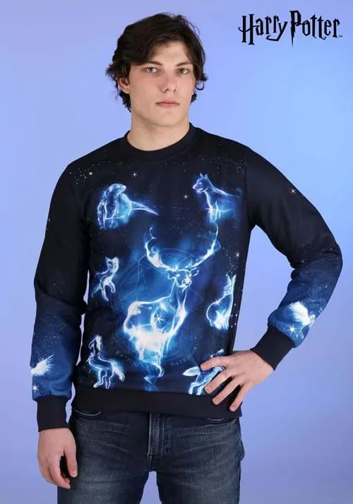 Adult Harry Potter Patronus Ugly Sweatshirt Main image