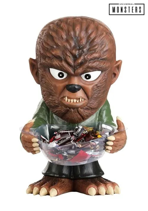 23-Inch Universal Monsters Wolf Man Candy Bowl Decoration Main image