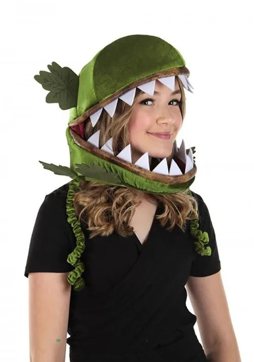 Adult Venus Flytrap Jawesome Costume Hat Main image