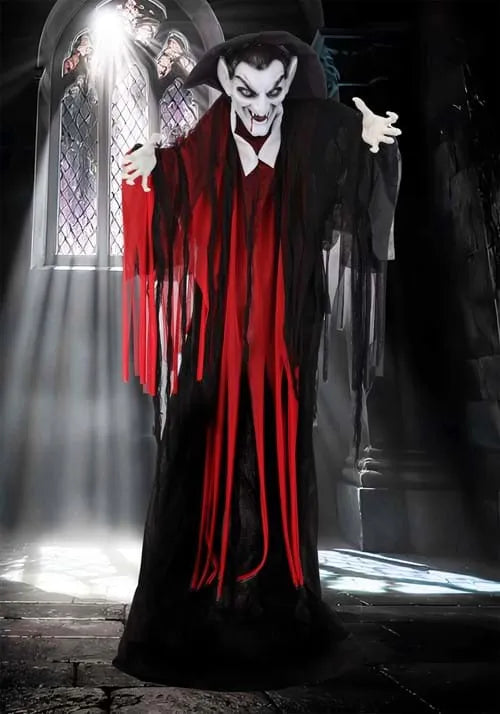 5.3FT Viscount Viktor Animatronic Vampire Decoration - Scream Saver Main image