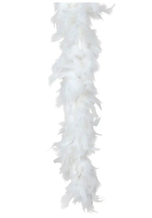 Adult White 80 Gram Feather Boa Accessory Main image