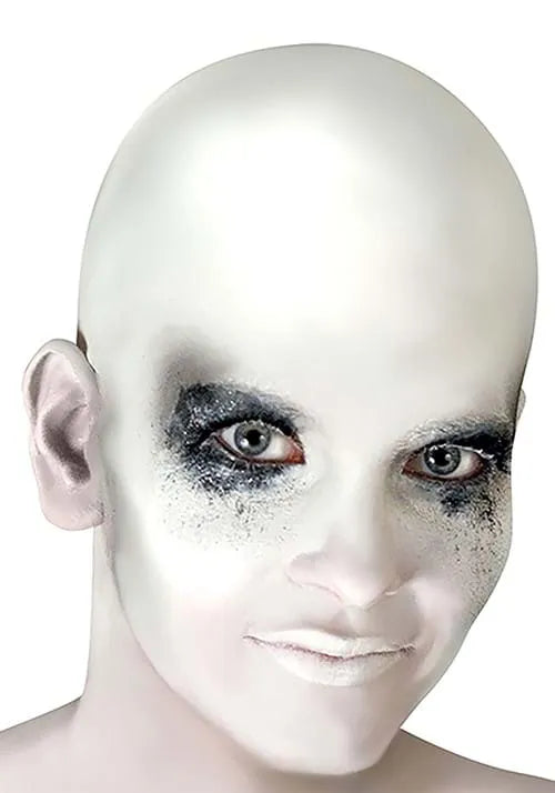 Adult White Bald Cap Main image