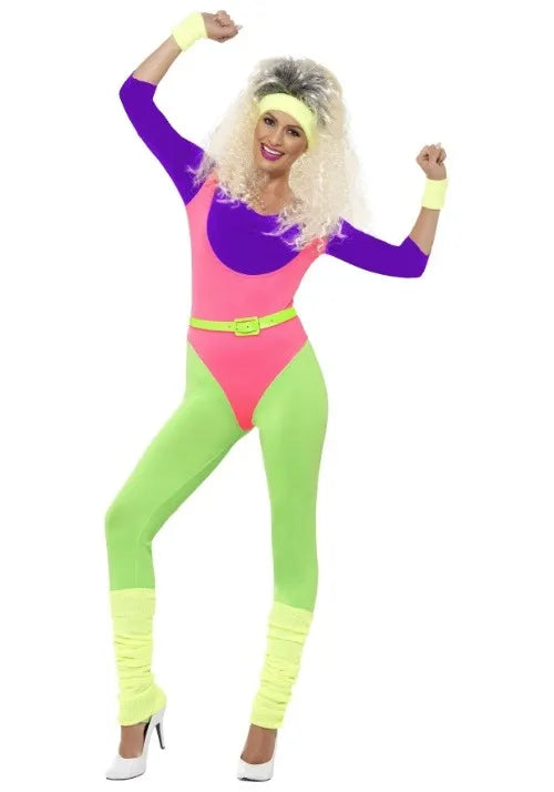 80s Women's Workout Costume Main image